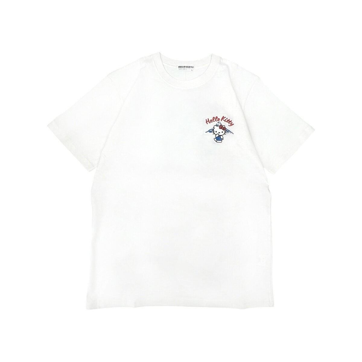 Oversize T-Shirt - Hello Kitty Mt. Fuji White