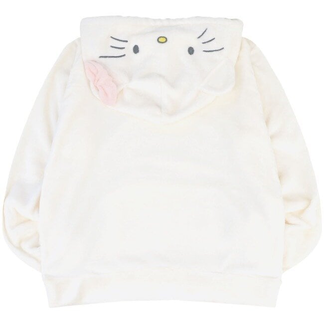Hoodie Hello Kitty, vit