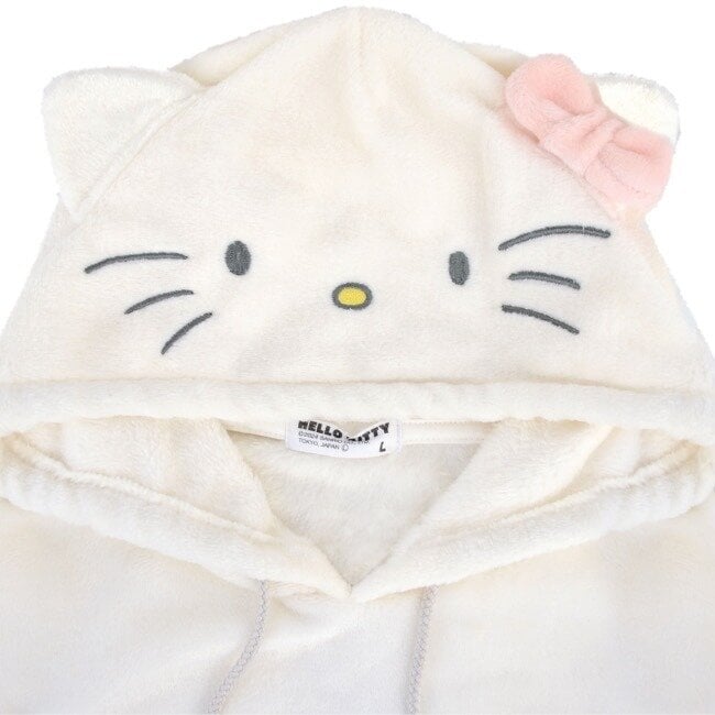 Hoodie Hello Kitty, vit