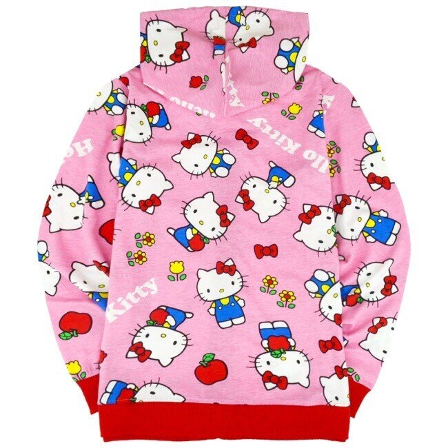 Hoodie Hello Kitty, rosa