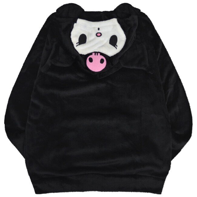 Hoodie Kuromi, svart