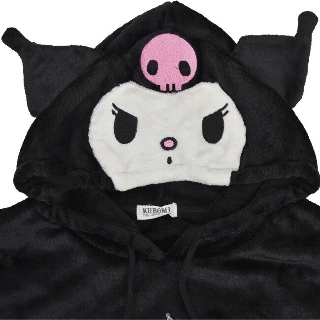 Hoodie Kuromi, svart