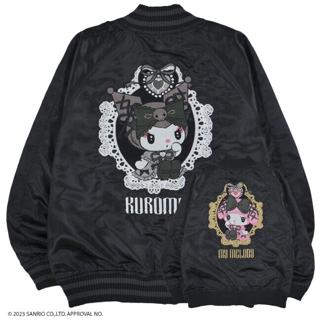 2-way sukajan jacket My Melody x Kuromi