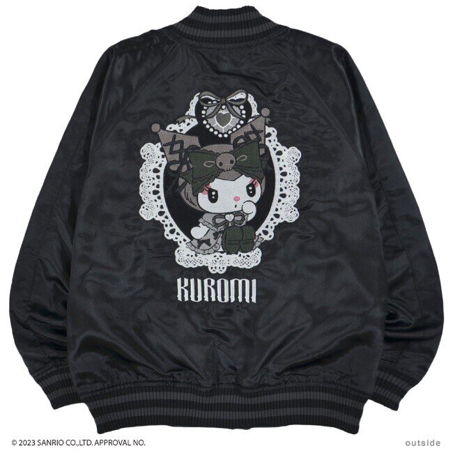 2-way sukajan jacket My Melody x Kuromi