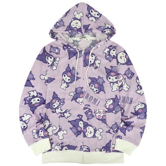 Hoodie Kuromi, lila