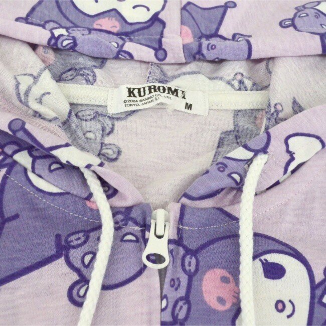 Hoodie Kuromi, lila