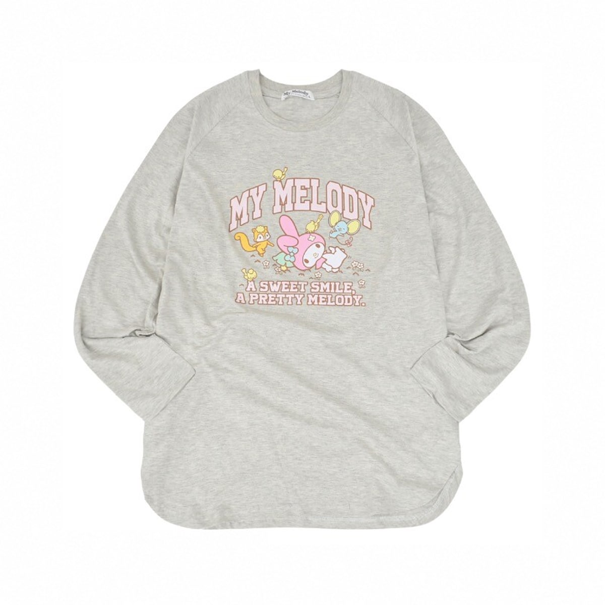 Raglan Shirt - My Melody Off-Melange