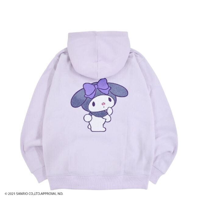 Hoodie My Melody, ljuslila 