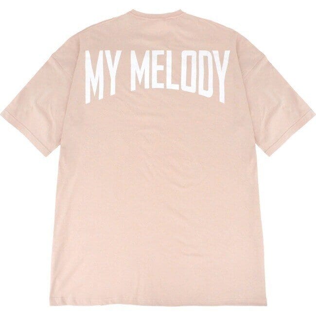 Oversize t-shirt My Melody, dusty pink