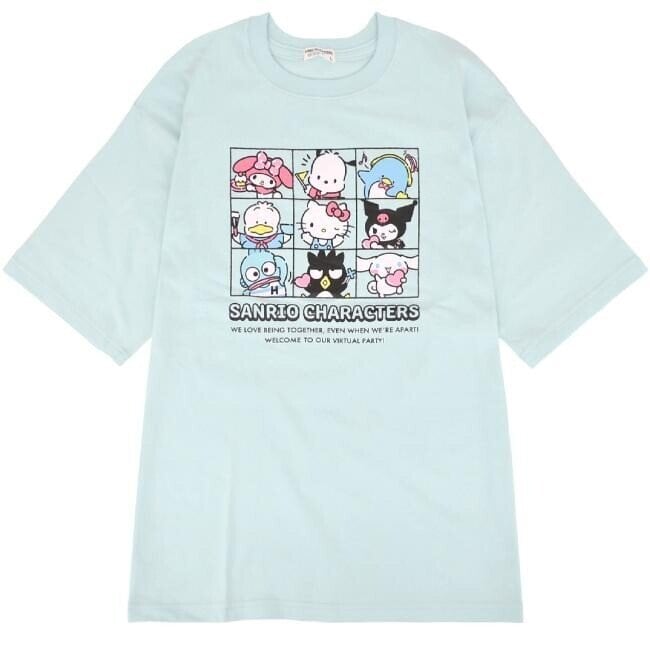 Oversize t-shirt Sanrio Characters, mint