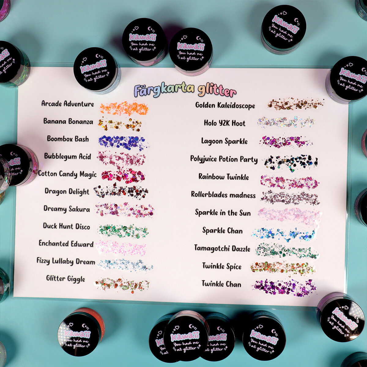 Face & body glitter gel - Duck Hunt Disco